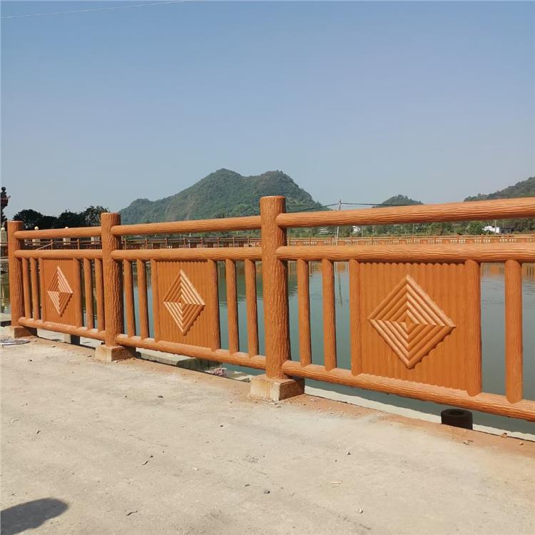 福州仿树皮护栏