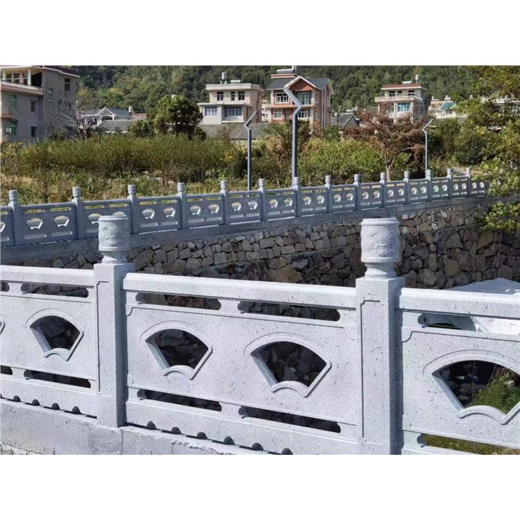 海口仿石如意护栏