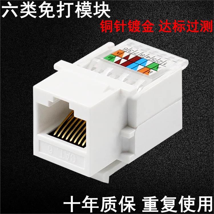CAT6网络模块 详细介绍 坚固耐用