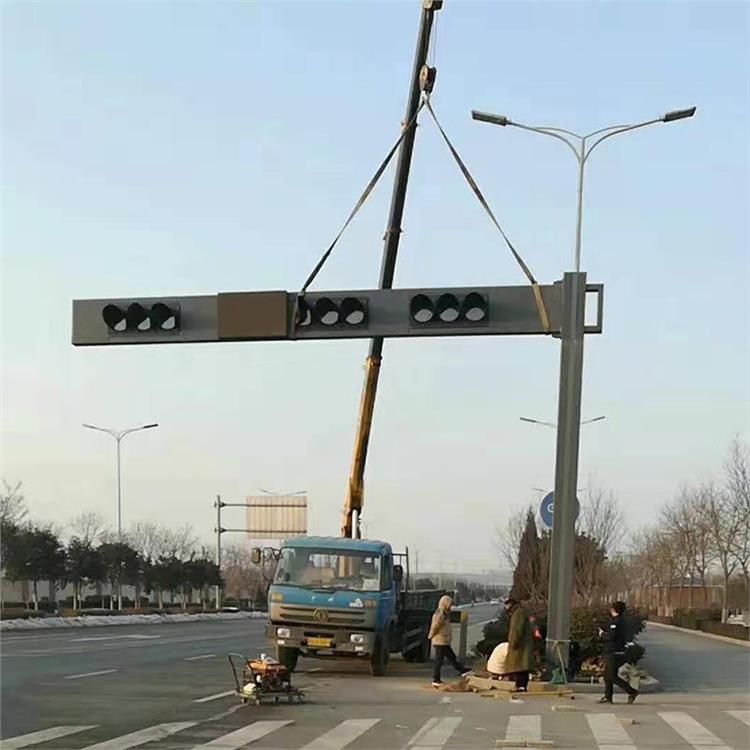 雪亮工程监控杆 不锈钢