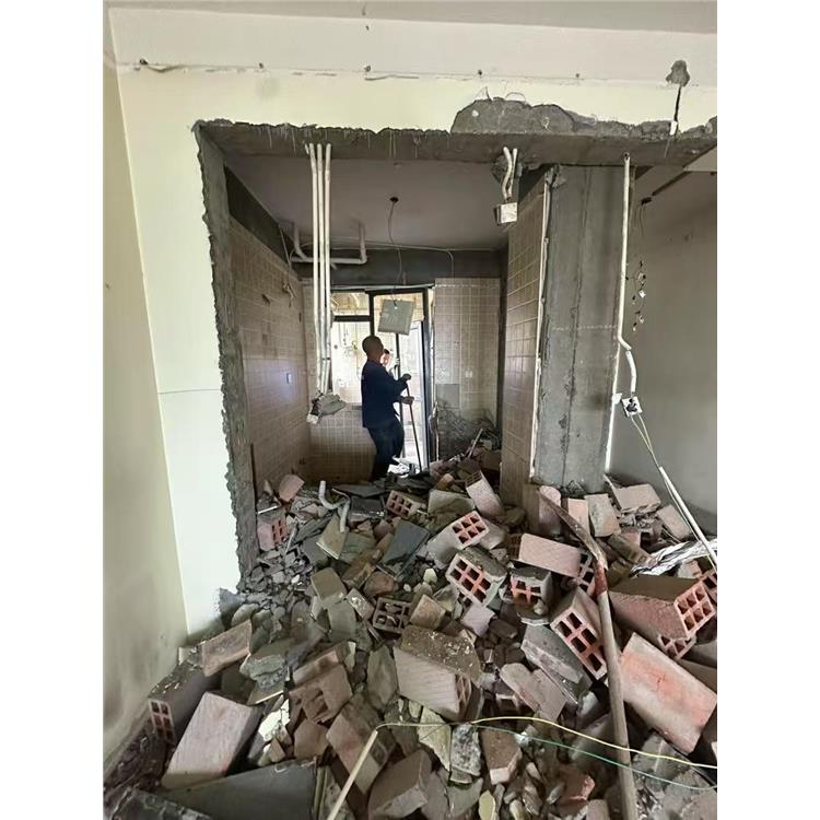 义乌后宅街道本地敲墙拆除全屋拆除